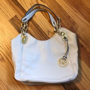 Ivory Leather Michael Kors purse